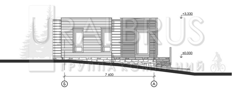 Проект дома Д041