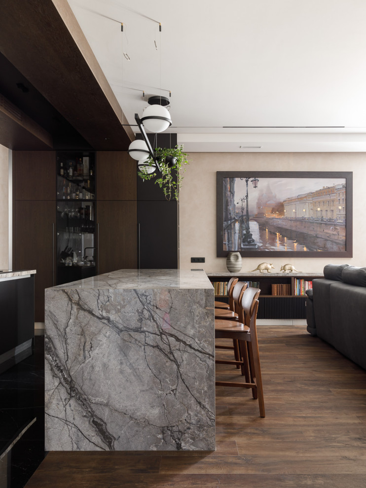 Реализованная квартира в современной стиле на 4-ой Советской - 166 м2