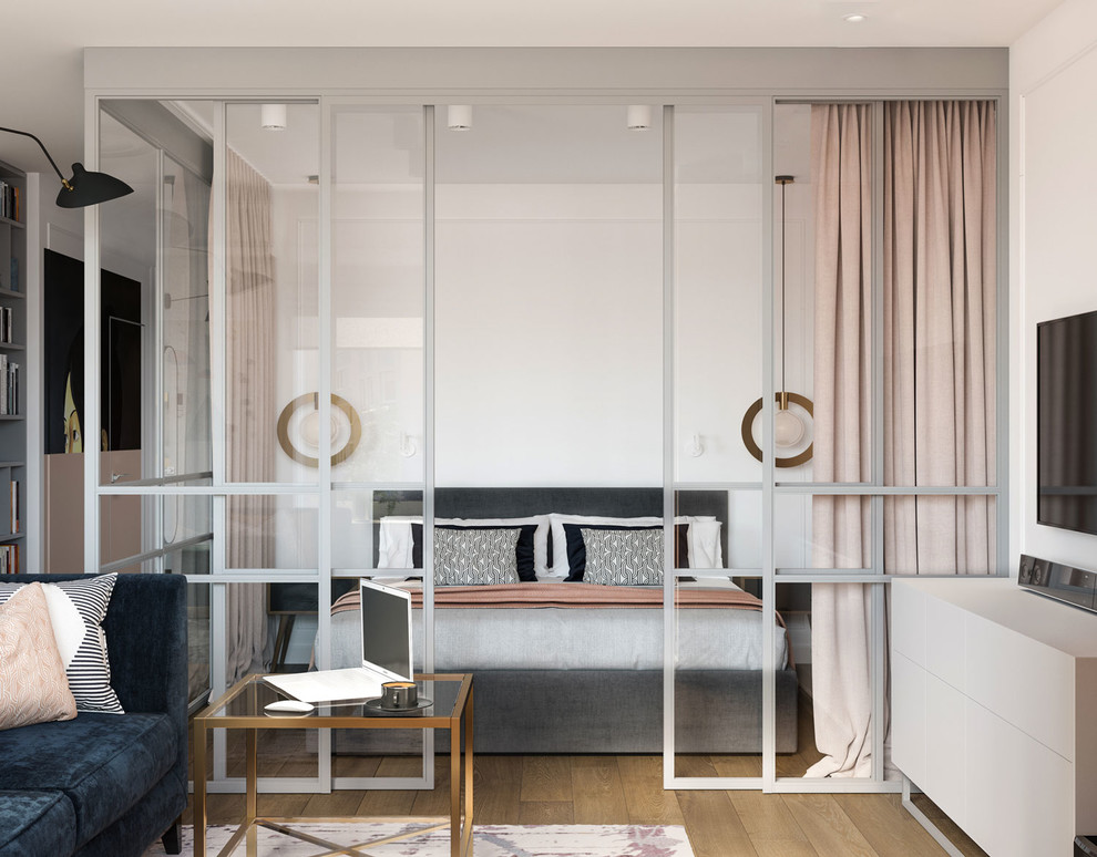 Квартира-студия в ЖК "SREDA" для молодой девушки