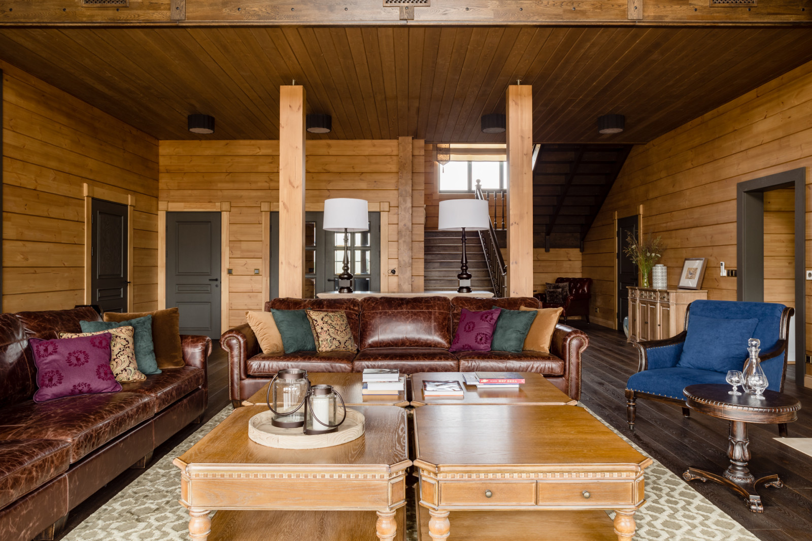 Дом из клееного бруса в Пензенской области.