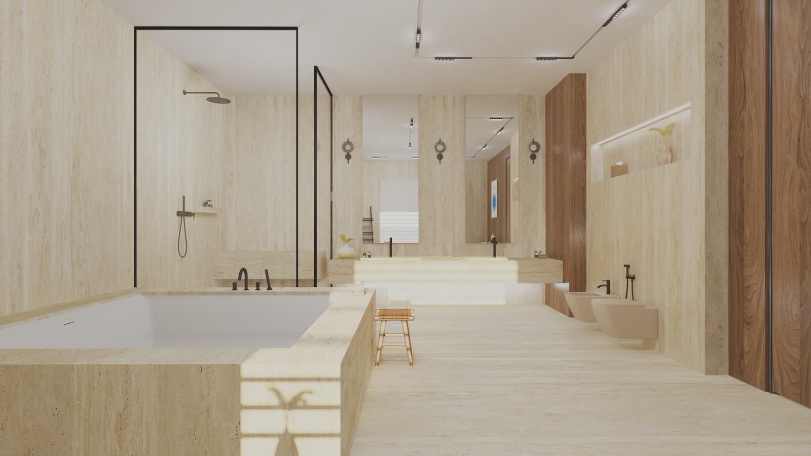 Дизайн проект интерьеров частных апартаментов