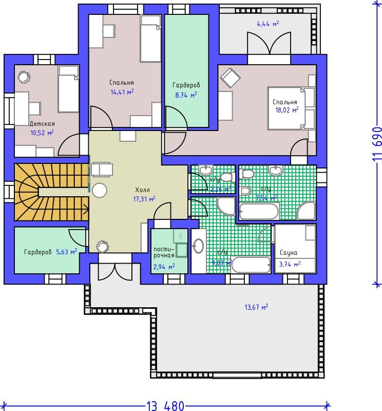 Обложка проекта: Проект дома № 2