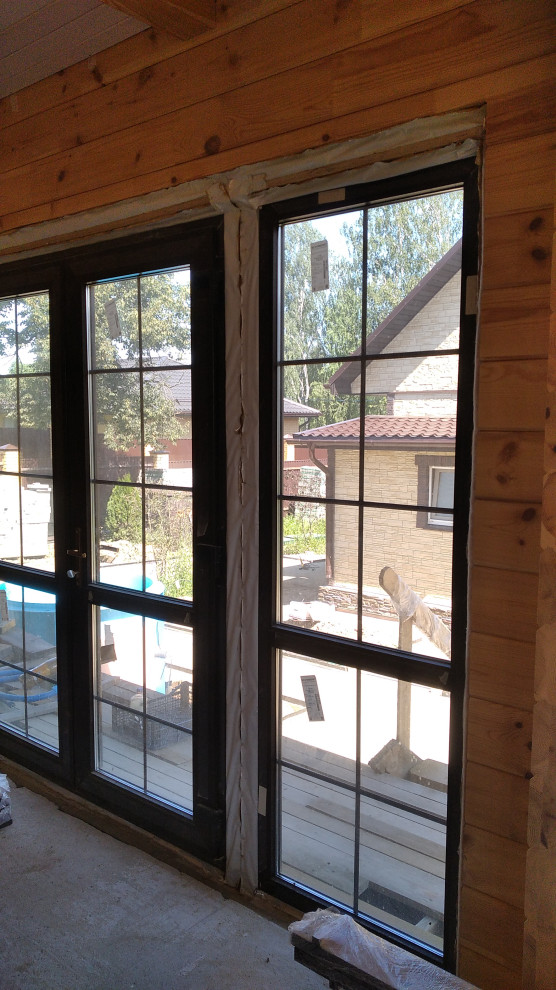 Комплексная отделка дома деревом - Захарово