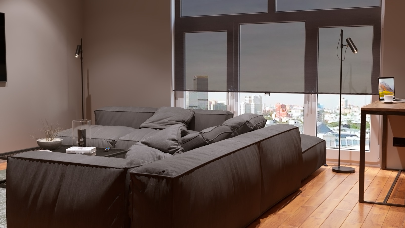 Calm grey