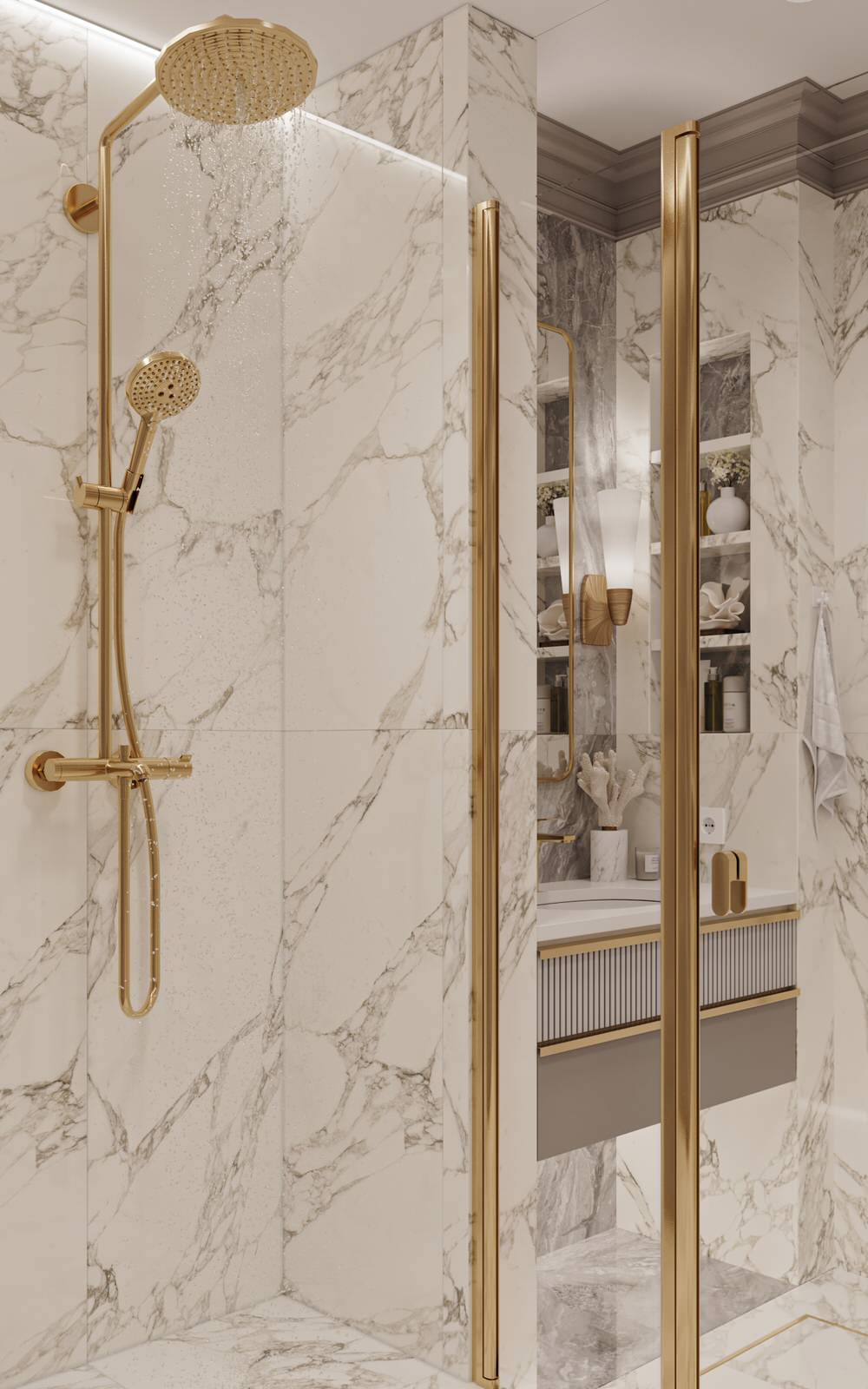 Дизайн-проект квартиры, Красный проспект