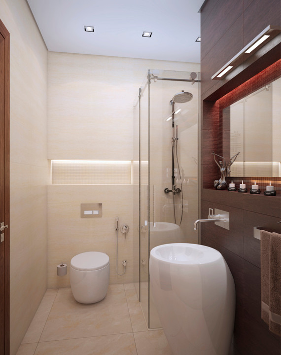 Терракотовая квартира в Берлине