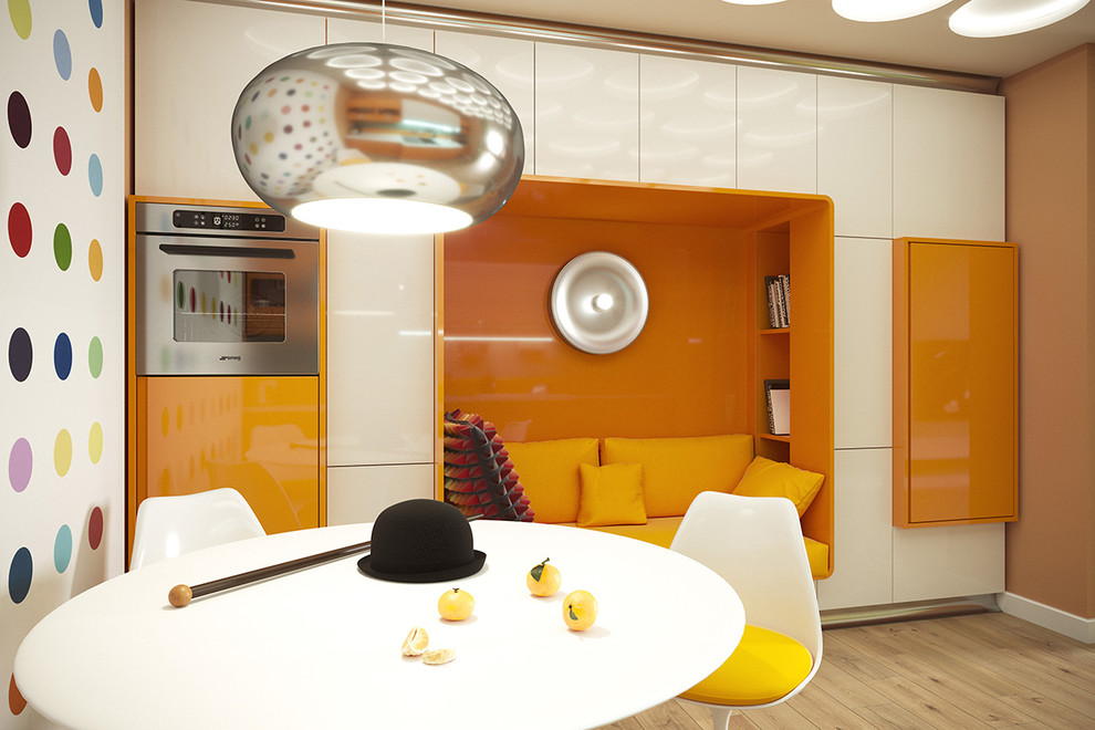 кухня в стиле "Заводной апельсин"
