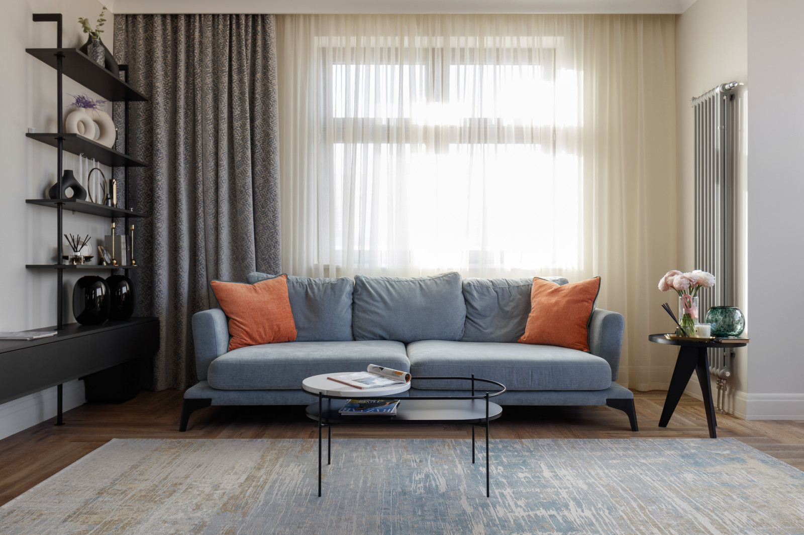 Интерьер с акцентами