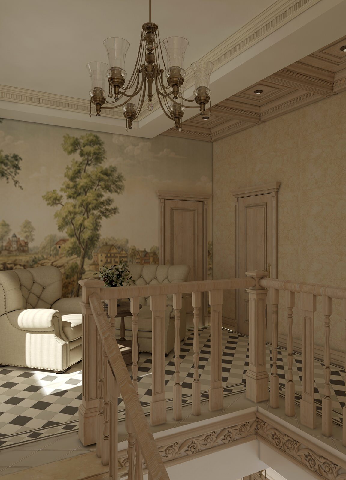 Дом в классическом