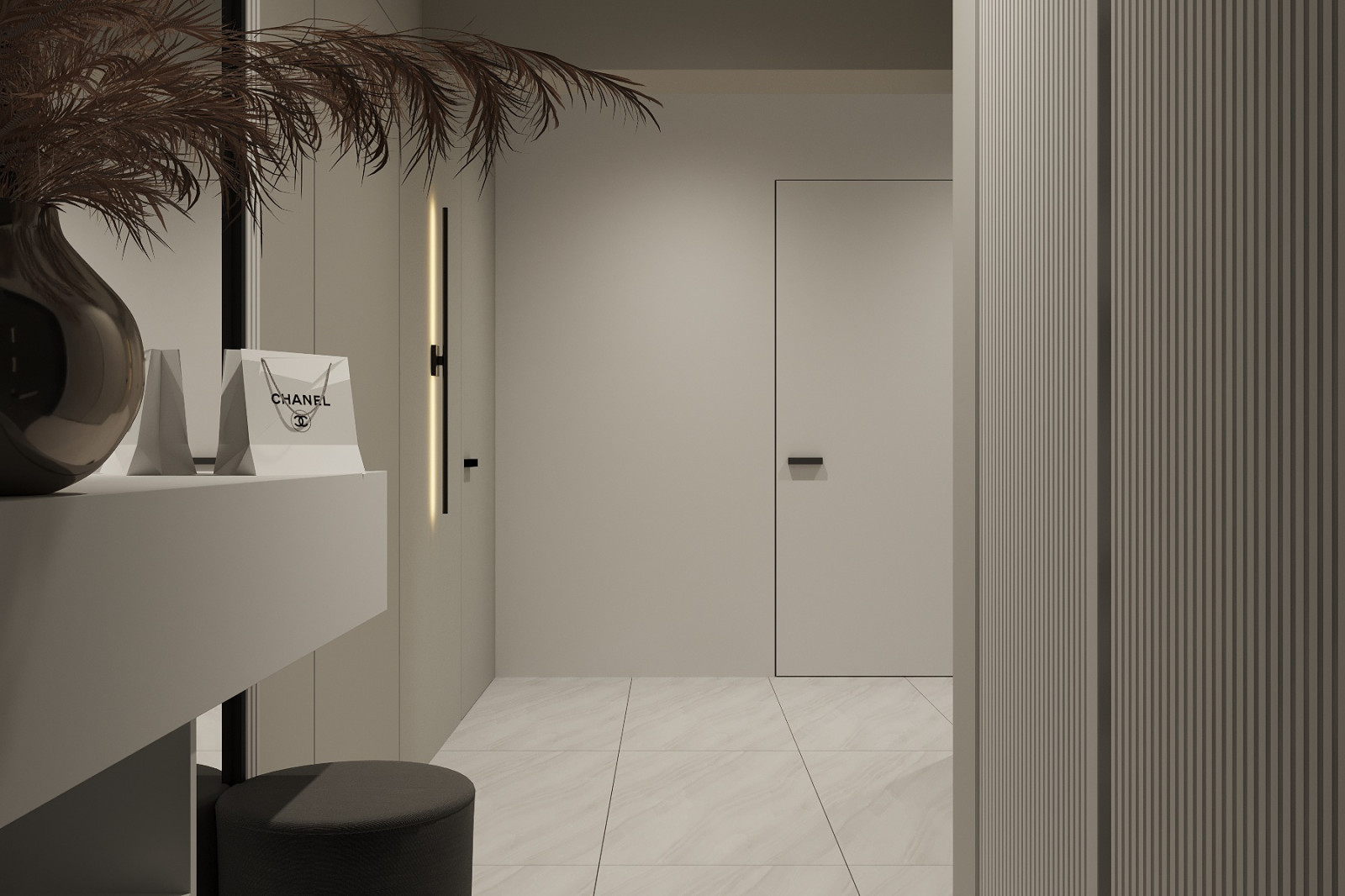 Обложка проекта: Уютная и светлая квартира с видом на реку для молодой пары