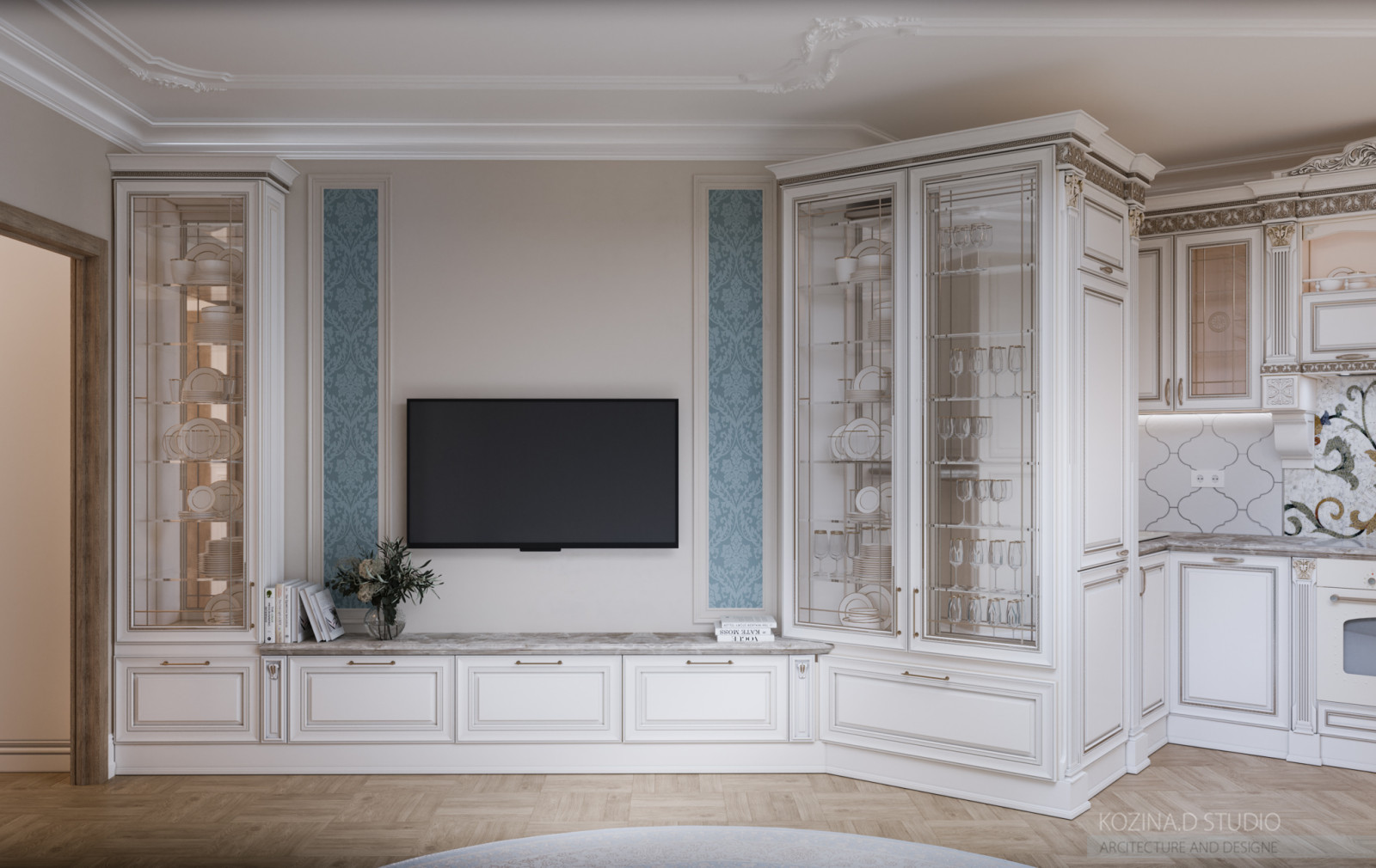 Кухня-гостиная