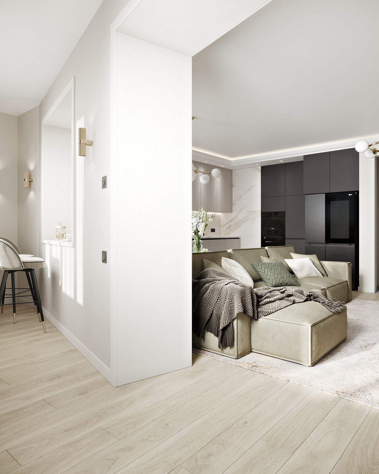 Четырехкомнатная квартира, г. Реутов