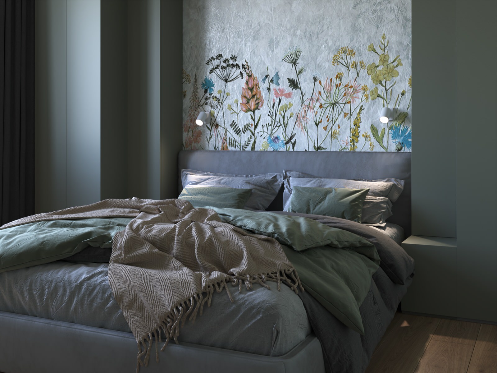 Дизайн-проект квартиры в ЖК Лучи 38 м2