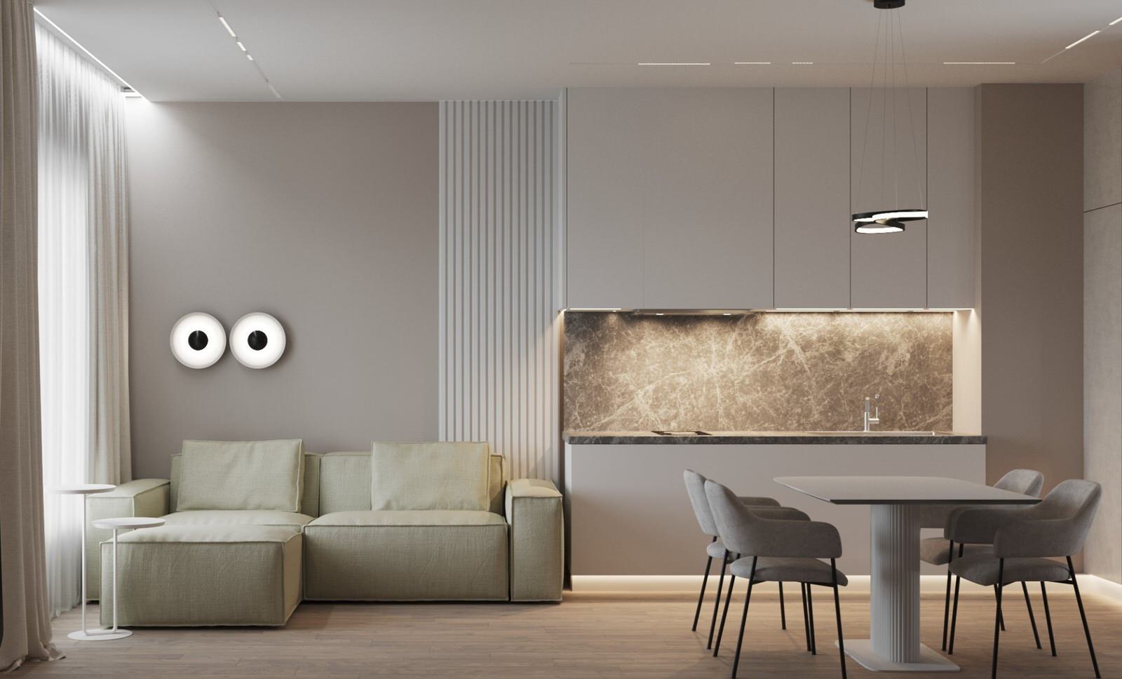 дизайн квартиры 71 метр