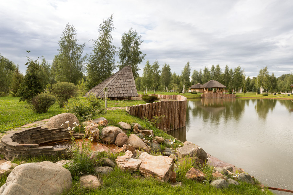 Дом в рустикальном стиле