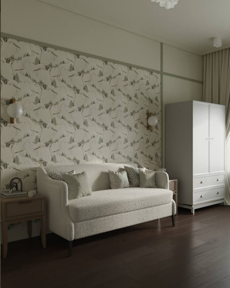 Обложка проекта: Кабинет в квартире для молодой девушки ЖК The One