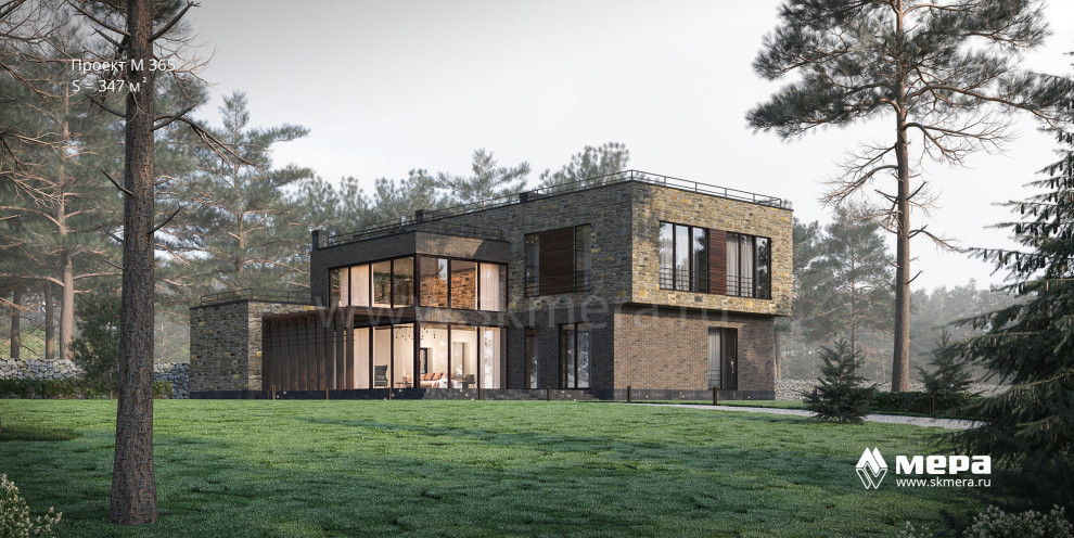 Проекты современных каменных домов