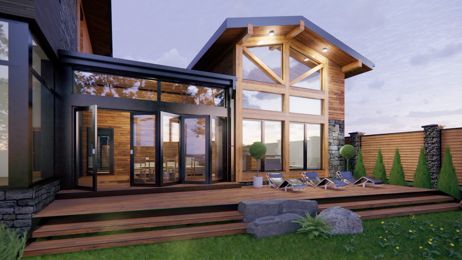 Modern chalet