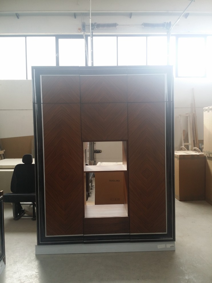 Квартира в темных тонах