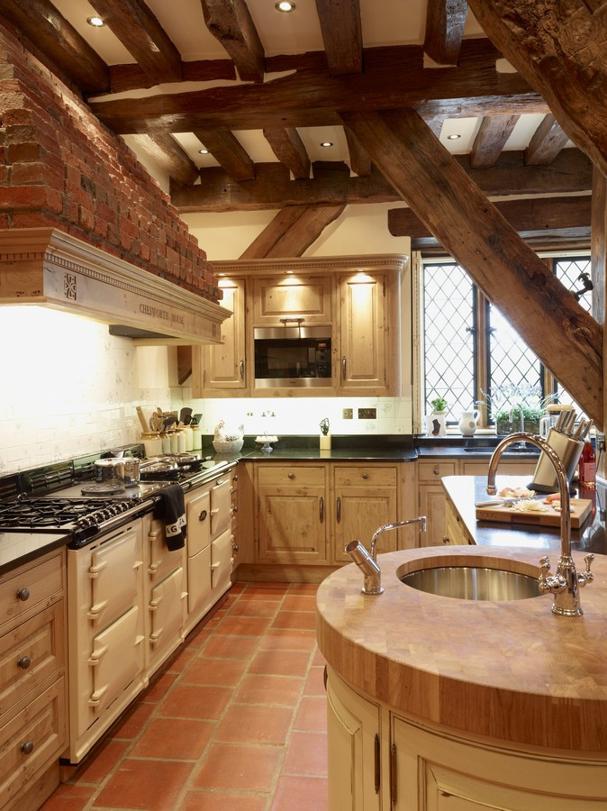 Английская кухня из массива от Loxley