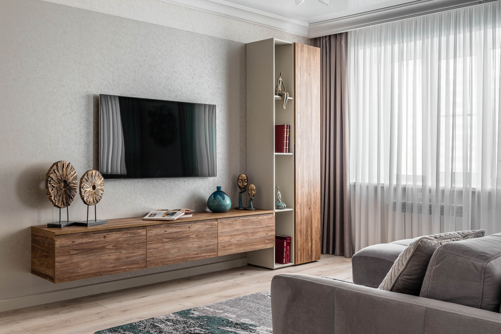 Двухкомнатная квартира в современном стиле