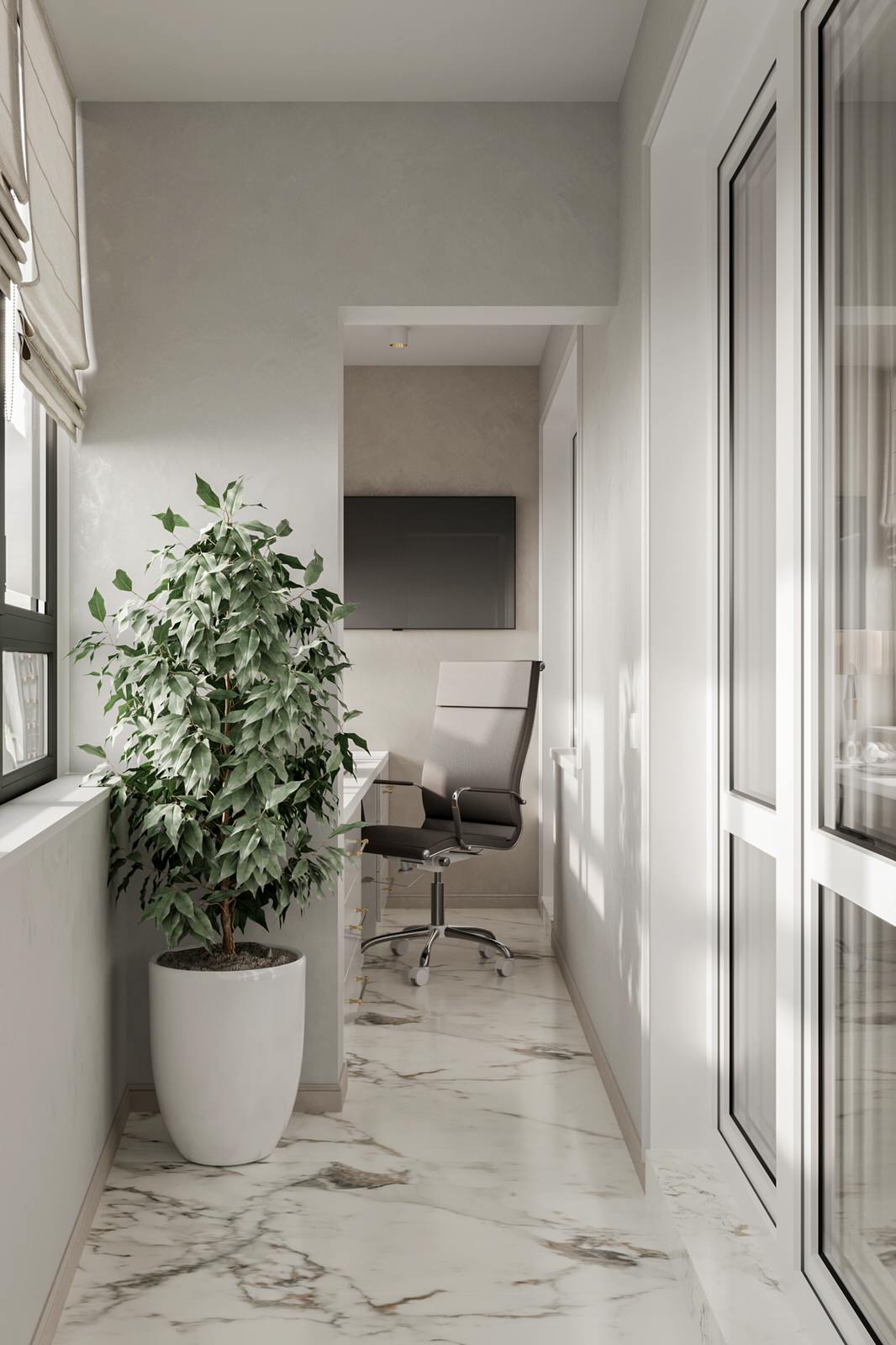 Дизайн-проект квартиры, Красный проспект