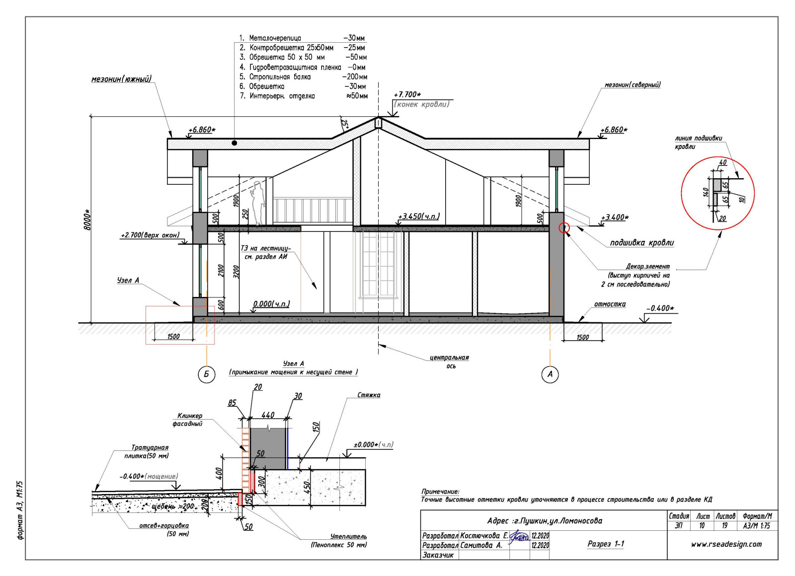 Дом в Пушкине