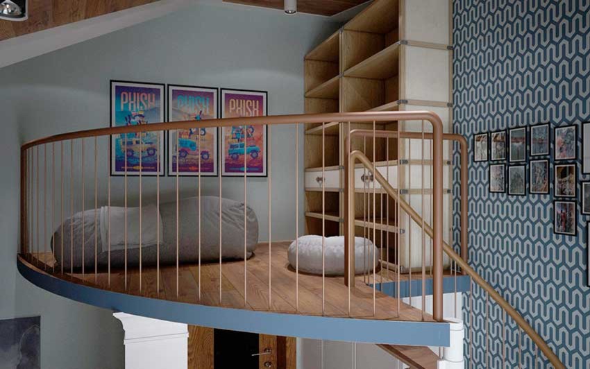 Дизайн-проект детской комнаты от «Strekoza Design»