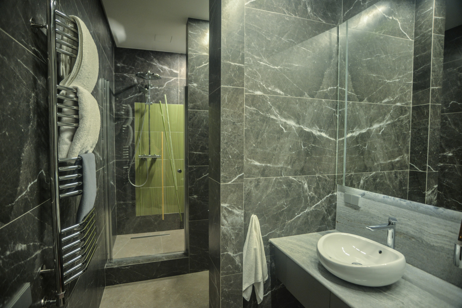 Квартира 110 кв. м - Монохром