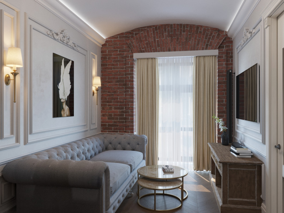 Обложка проекта: Лофт с французским шиком. ЖК Лофтек (Lofteс)