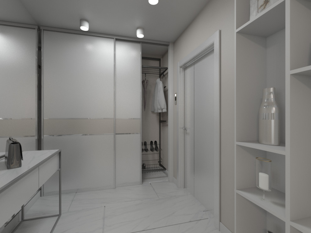 Современный интерьер в светлых тонах