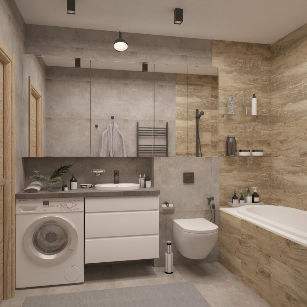 лофт в однокомнатной квартире