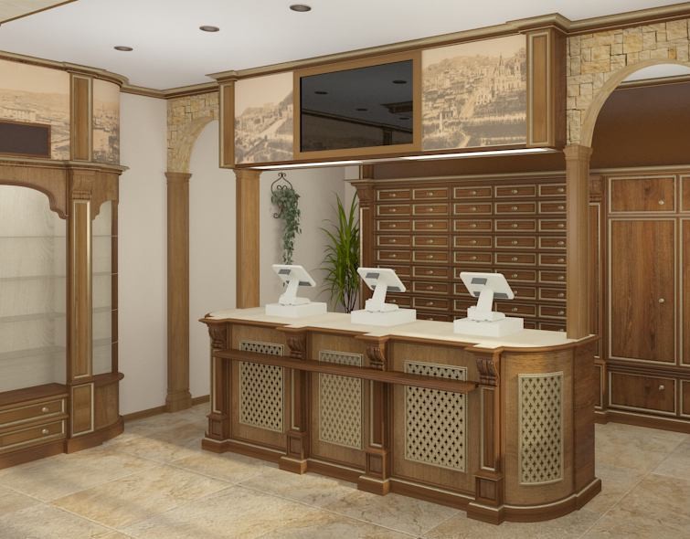 Аптека в стиле "Старый Город"