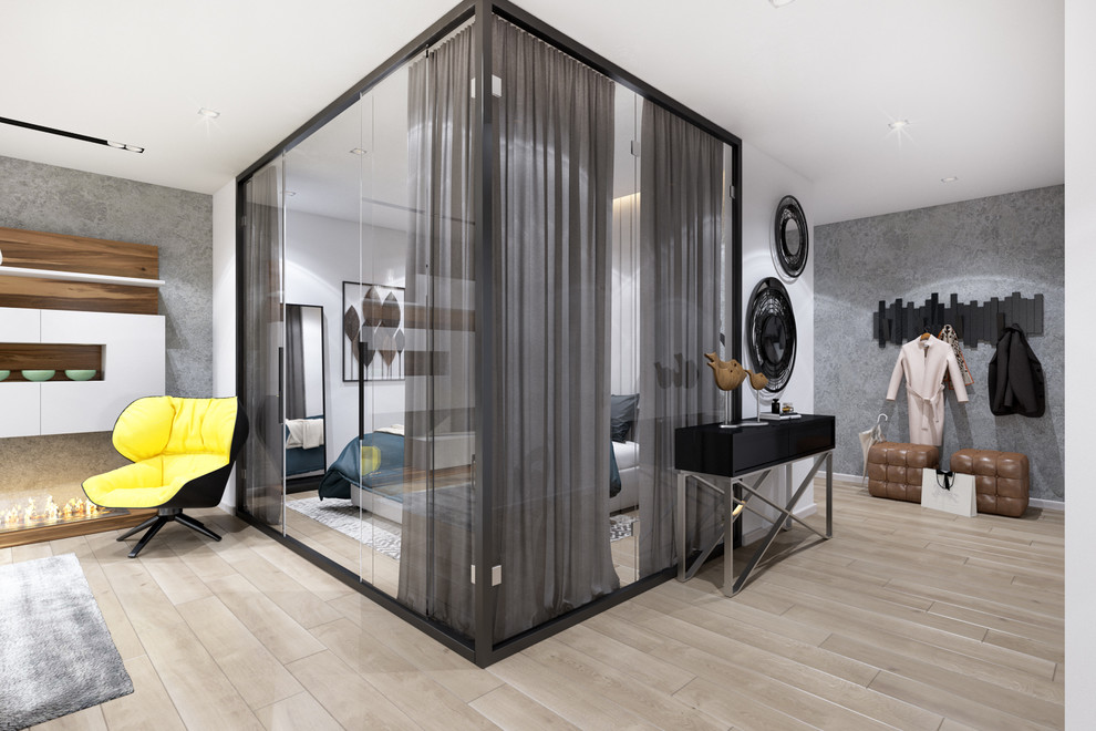 Квартира-студия с яркими акцентами, г. Подольск