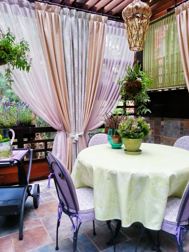 Зимний сад, зона барбекю, беседки: оформление