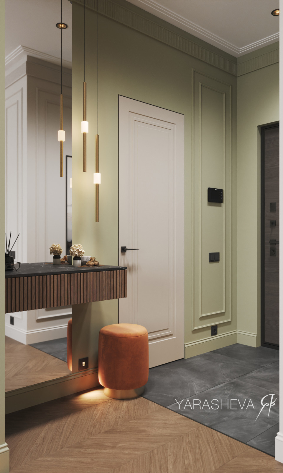 Дизайн интерьера квартиры в ЖК Небо