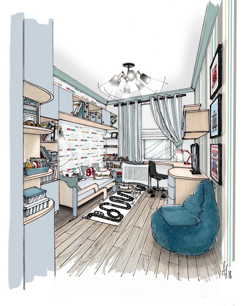 Обложка проекта: Проект квартиры "Кофейные тона"