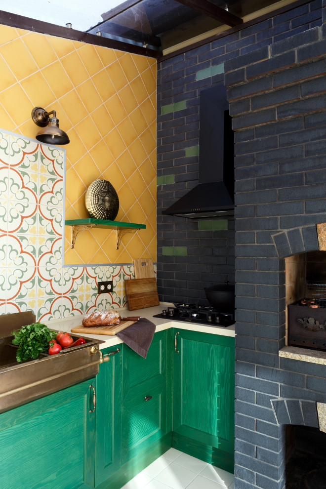 Летняя кухня на побережье