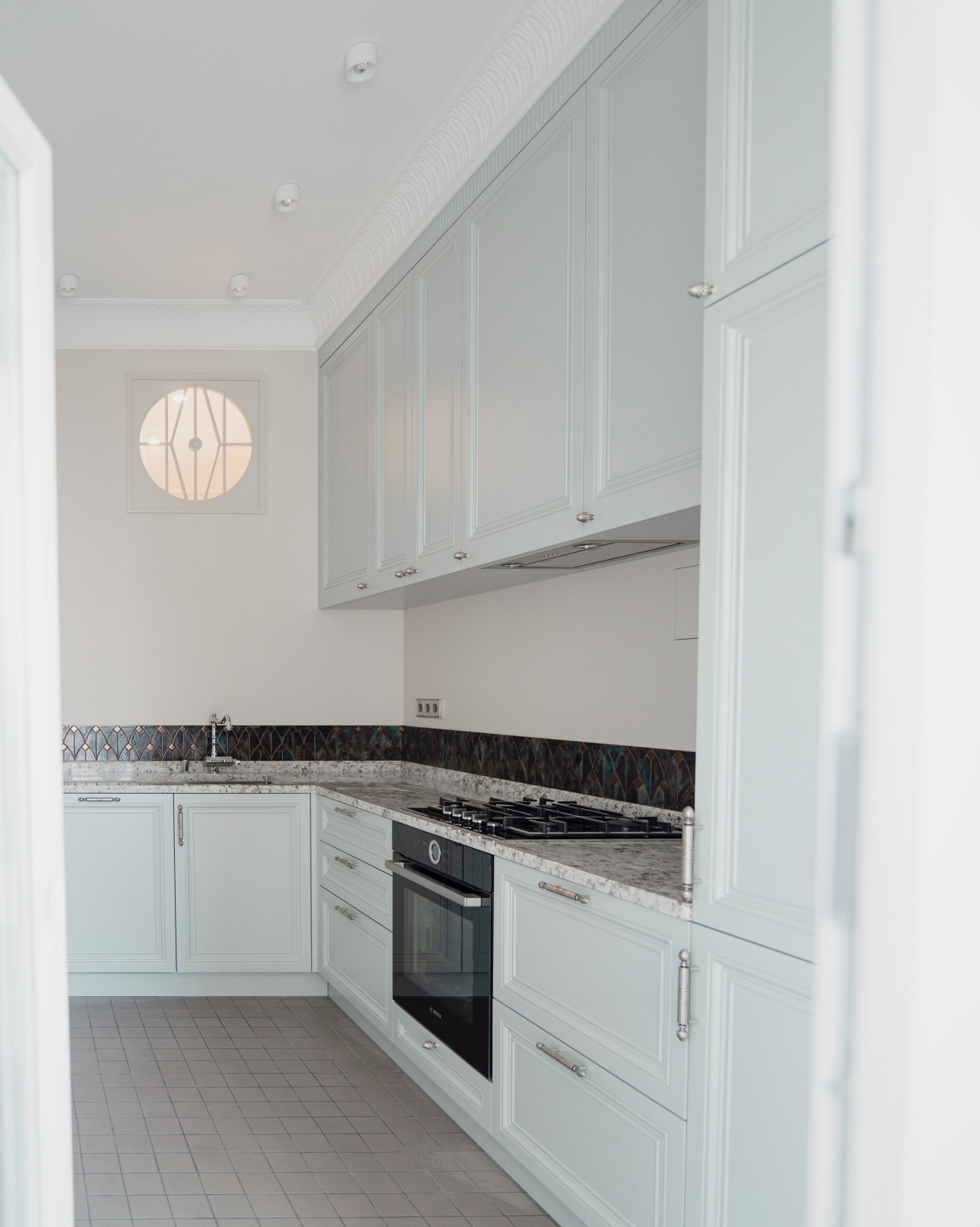 Обложка проекта: Резная мозаика для кухонного фартука от Лены Ленских