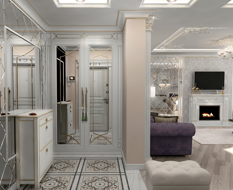 Визуализации кухни-гостиной. ЖК Изумрудный. (несколько вариантов).