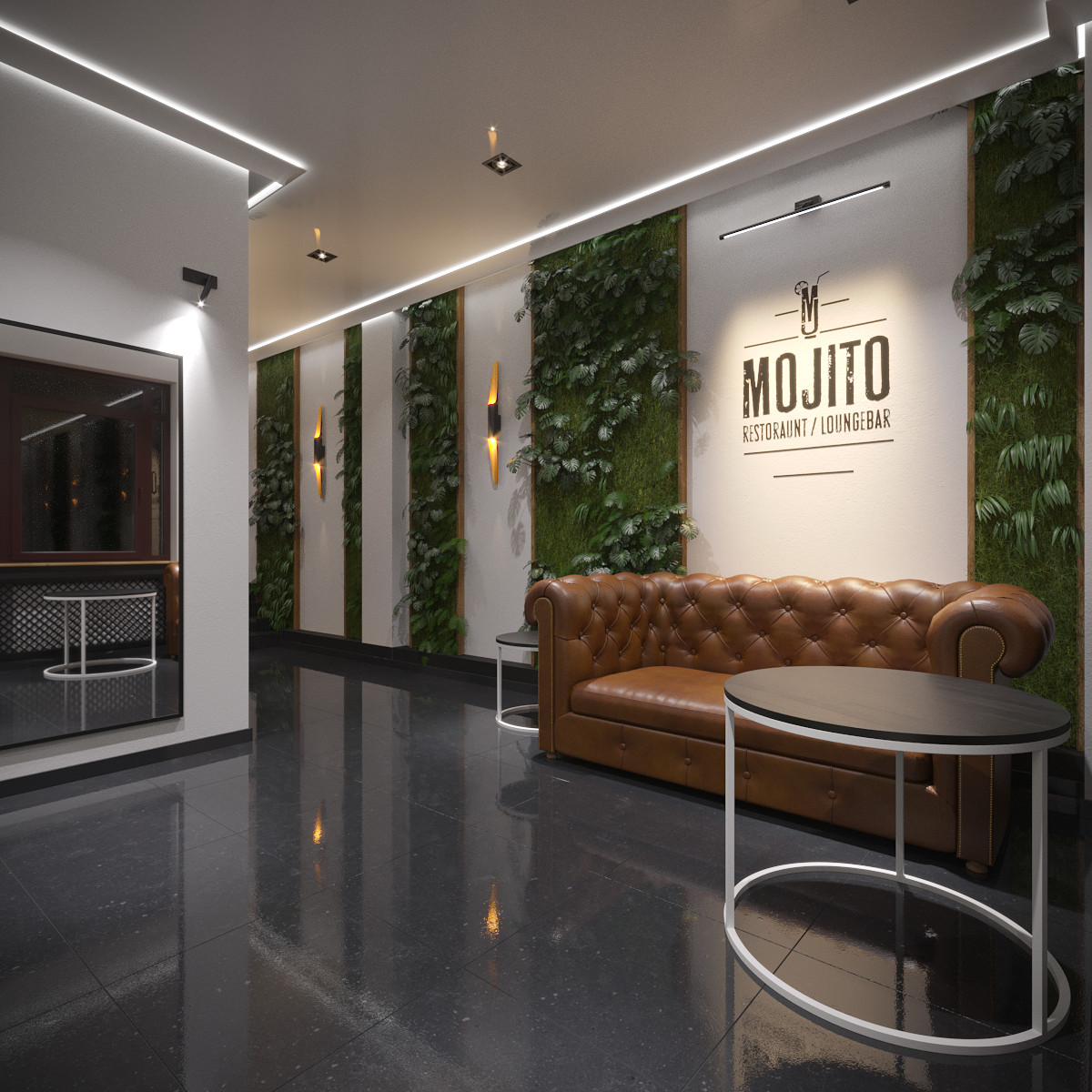 Дизайн-проект Restoran & lounge bar "Mojito"