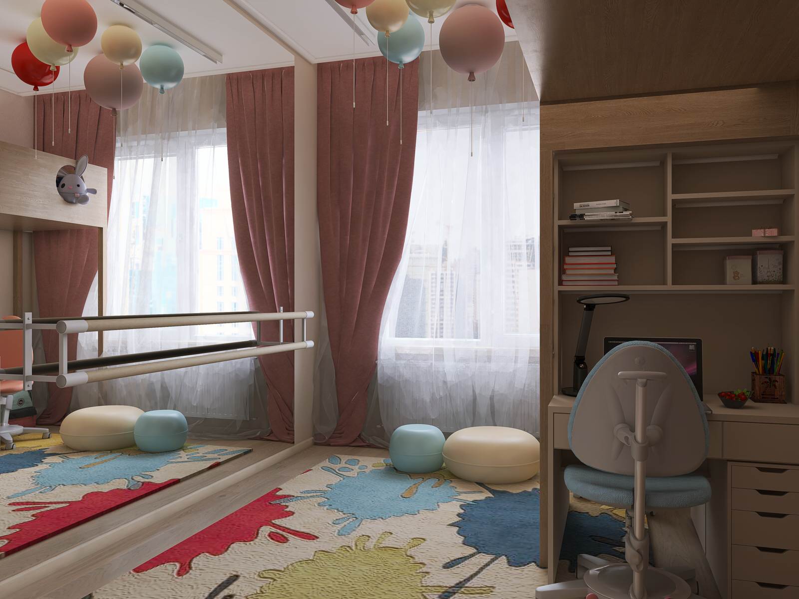 Двухкомнатная квартира