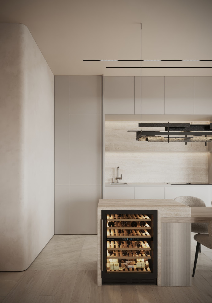 Обложка проекта: Апартаменты в монохроме