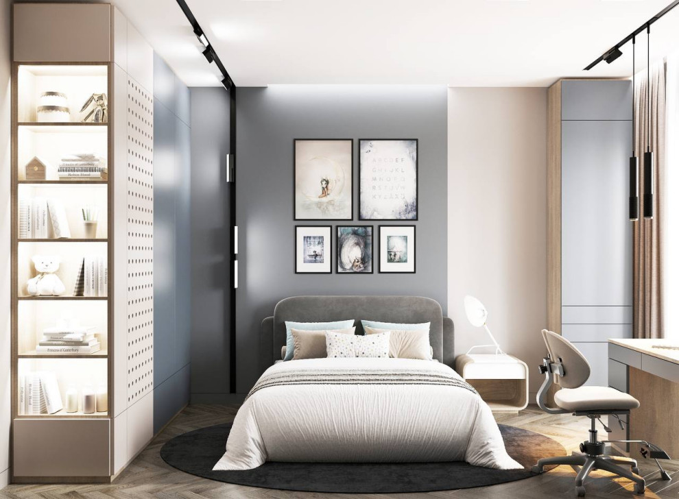 ДИЗАЙН ПРОЕКТ С ОЛИВКОВЫМИ ОТТЕНКАМИ