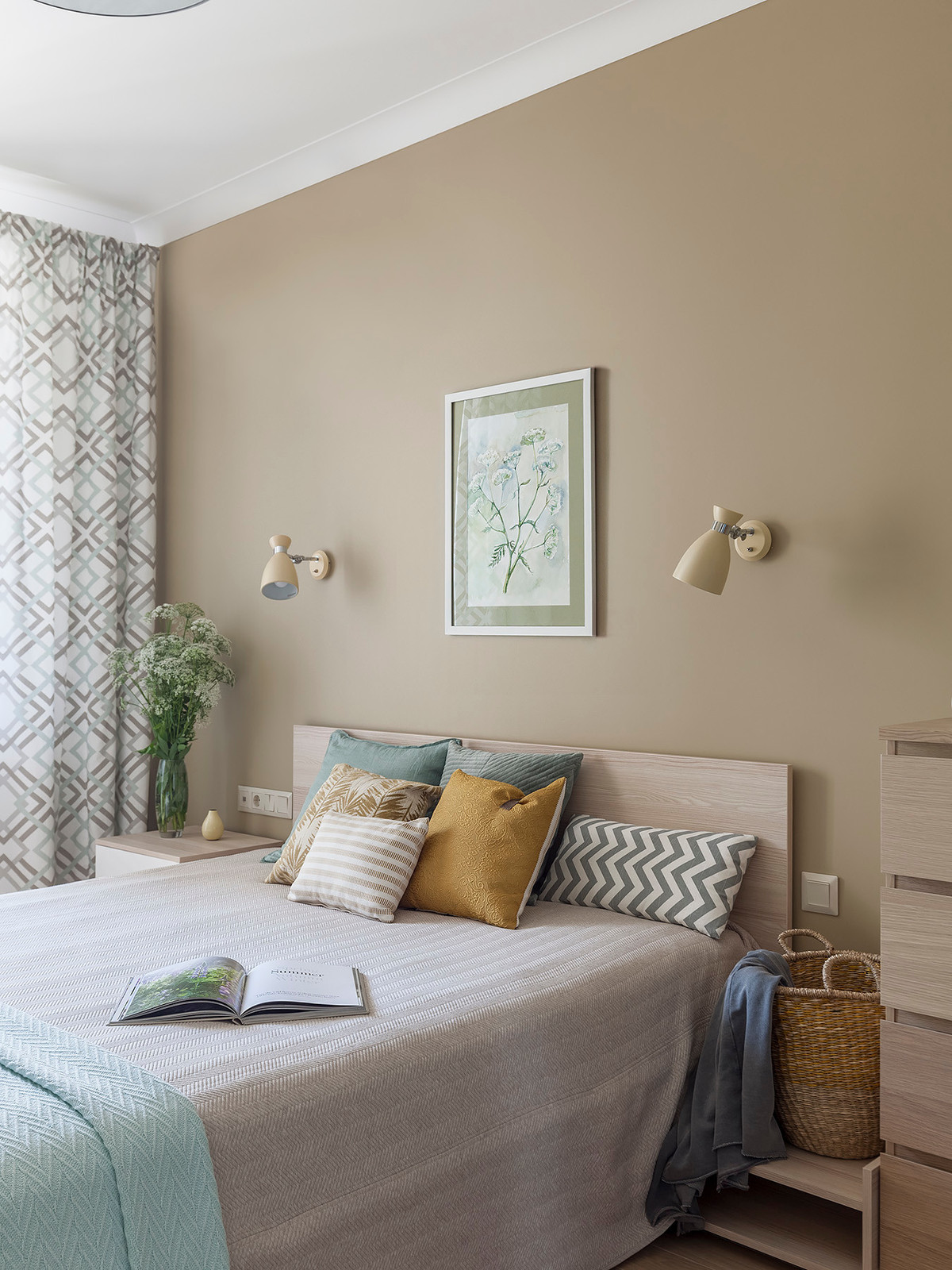 Обложка проекта: Ботаническая квартира для молодой пары