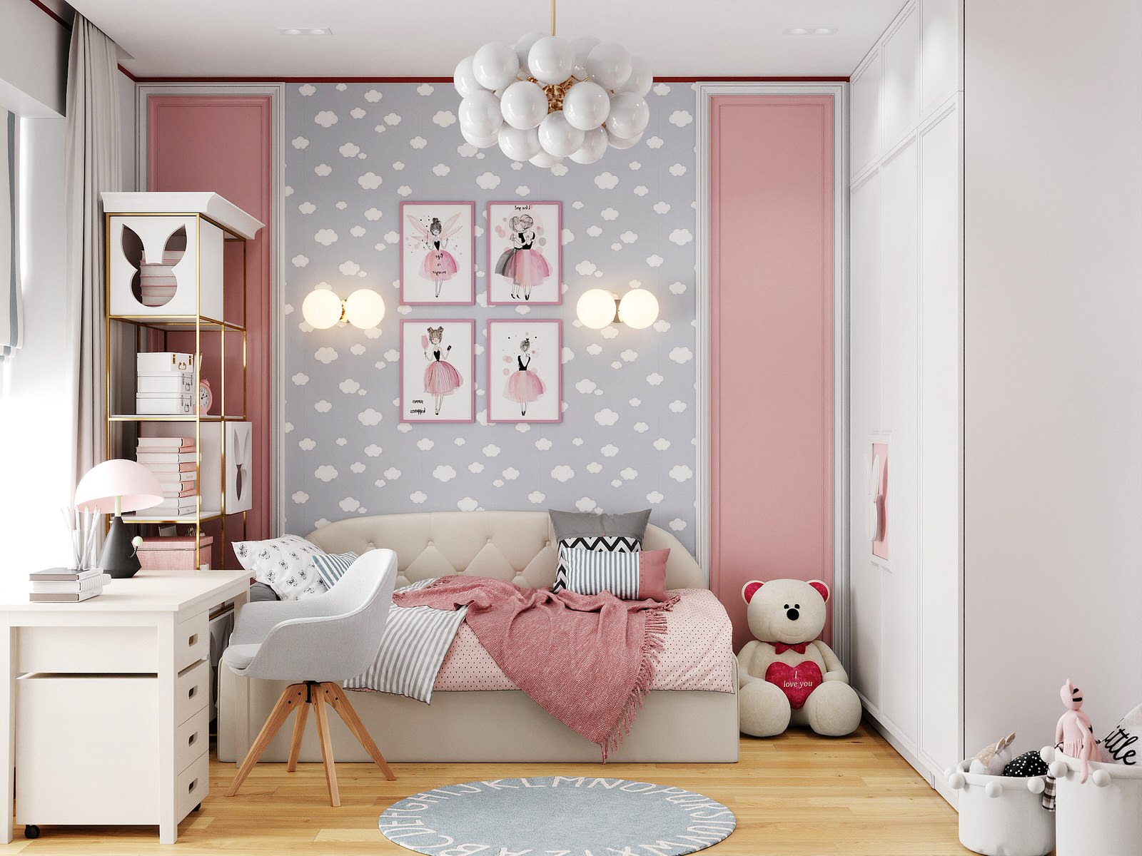 Двухуровневая квартира для семьи из 5ти человек