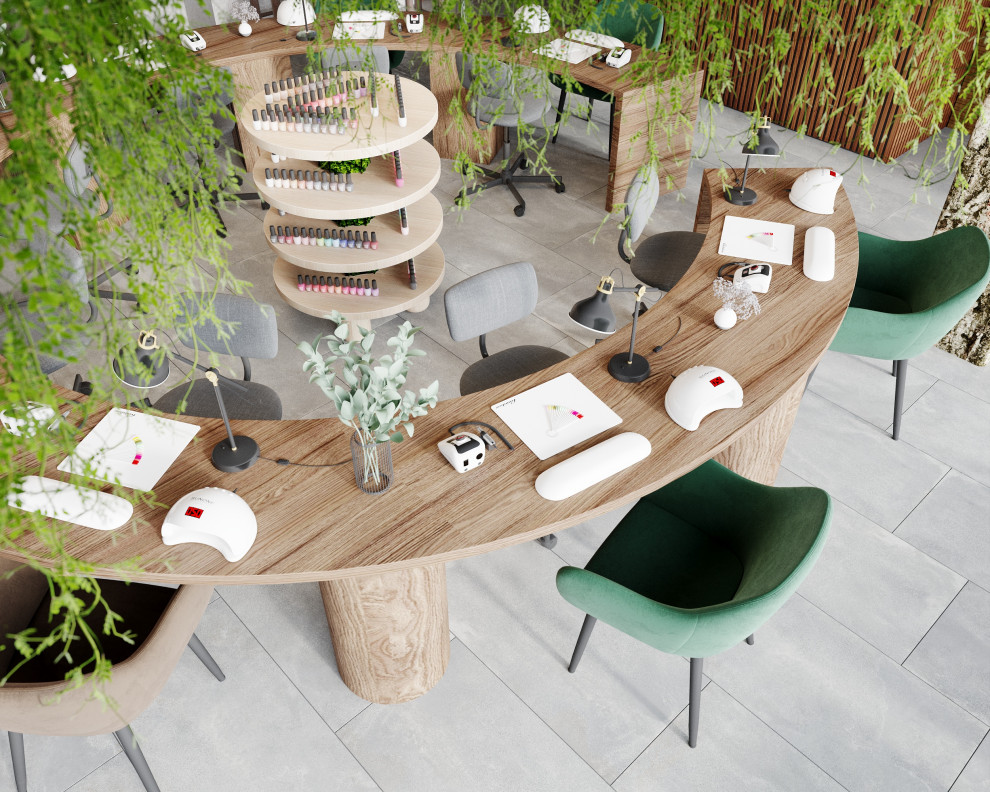 Коммерция. Салон красоты KUTIKULA 105 м². Проект разработан за 1 неделю