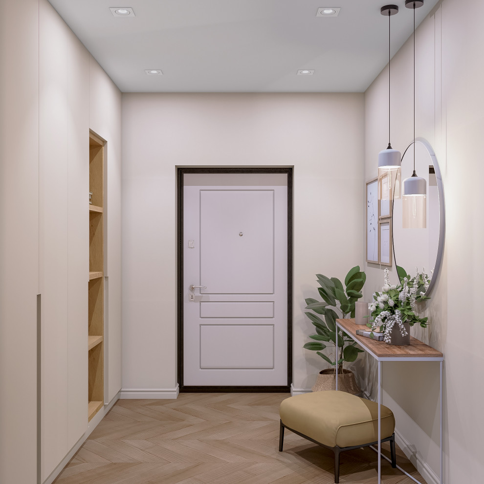 Светлая квартира в скандинавском стиле