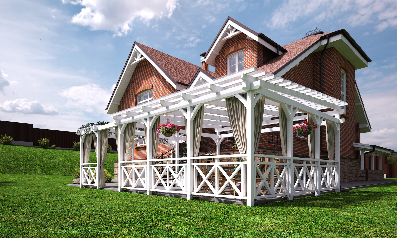 Дом в английском стиле