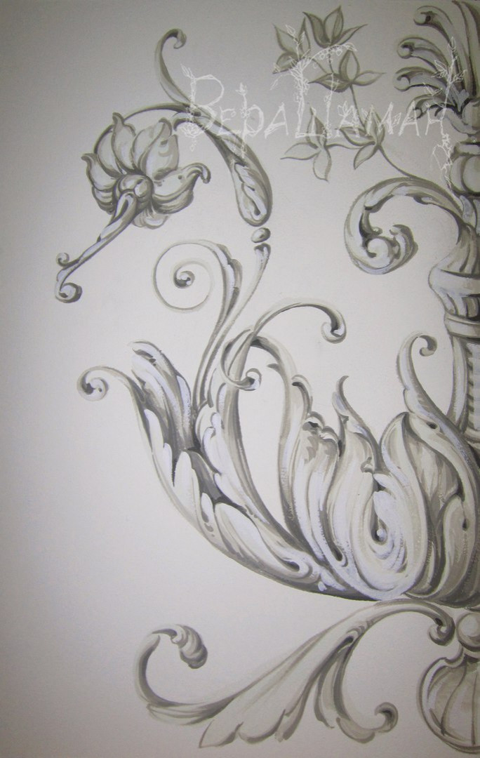 Роспись стен (разные проекты)